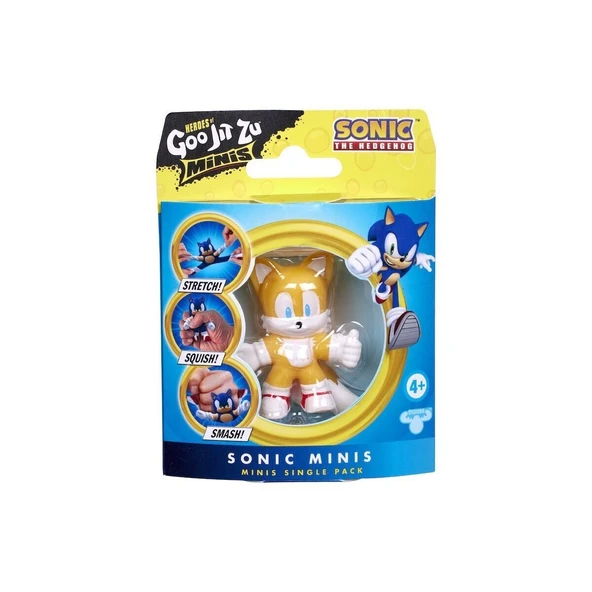 PARAPLY GJN07000 GooJitSu Sonic Minis Tekli Figür Kız Erkek Çocuk Oyuncak Eğitici Oyuncaklar ürün görseli 1