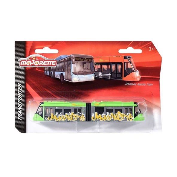 PARAPLY 212053303 MAN Şehir Otobüsü City Bus+Siemens Avenio Tramway Kız Erkek Çocuk Oyuncak Eğitici Oyuncakl ürün görseli 1