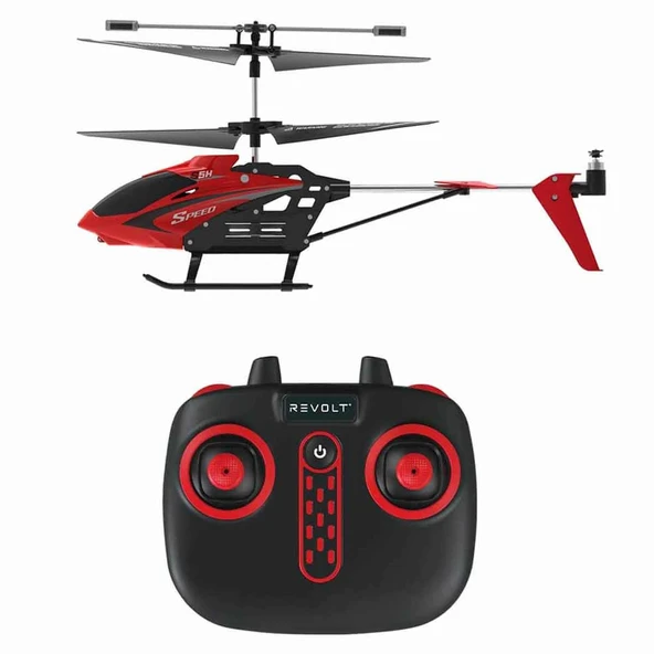 PARAPLY Airwolf Işıklı Şarjlı Uzaktan Kumandalı Helikopter Kız Erkek Çocuk Oyuncak Eğitici Oyuncaklar ürün görseli 1