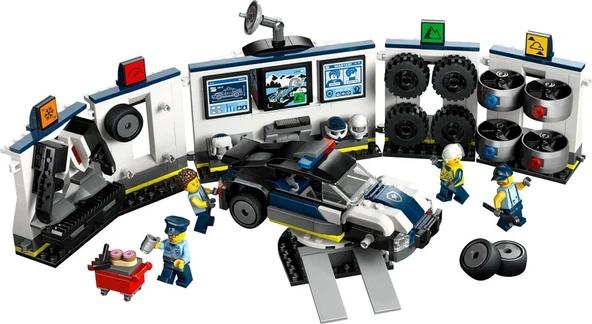 PARAPLY LEGO City Özel Polis Arabası Garajı 60457 Kız Erkek Çocuk Oyuncak Eğitici Oyuncaklar ürün görseli 1