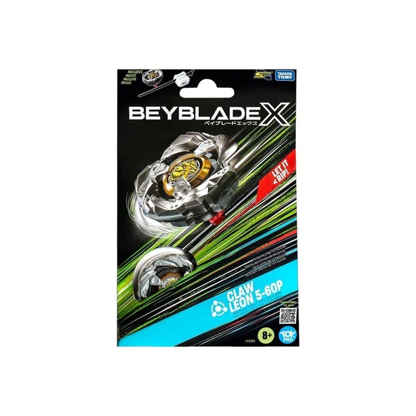 PARAPLY BEY03000 Beyblade 1li Set Claw Leon 5-60P Kız Erkek Çocuk Oyuncak Eğitici Oyuncaklar ürün görseli 1