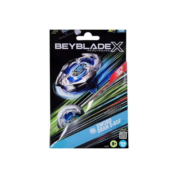 PARAPLY BEY07000 Beyblade 1li Set Sword Dran 3-60F Kız Erkek Çocuk Oyuncak Eğitici Oyuncaklar ürün görseli 1
