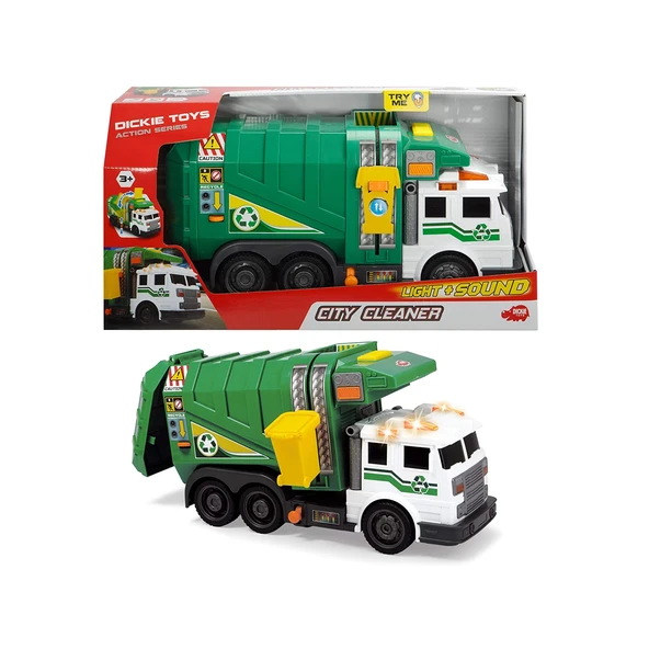 PARAPLY 203308378 Dickie, Sesli ve Işıklı Şehir Temizleyici 35cm Kız Erkek Çocuk Oyuncak Eğitici Oyuncaklar ürün görseli 1