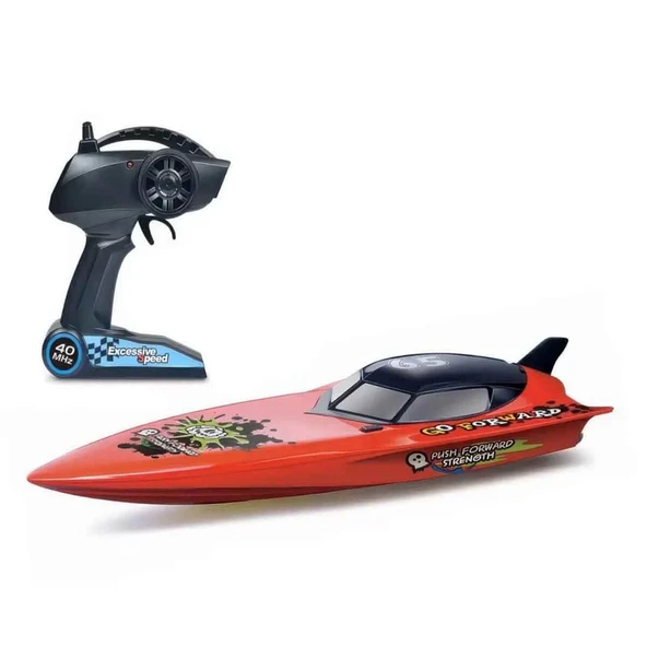 PARAPLY Motorlu USB Şarjlı Uzaktan Kumandalı Yarış Teknesi 74cm Kız Erkek Çocuk Oyuncak Eğitici Oyuncaklar ürün görseli 1