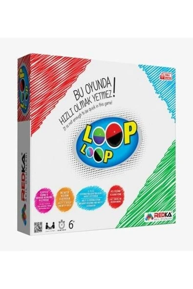 PARAPLY REDKA LOOP LOOP Kız Erkek Çocuk Oyuncak Eğitici Oyuncaklar ürün görseli 1