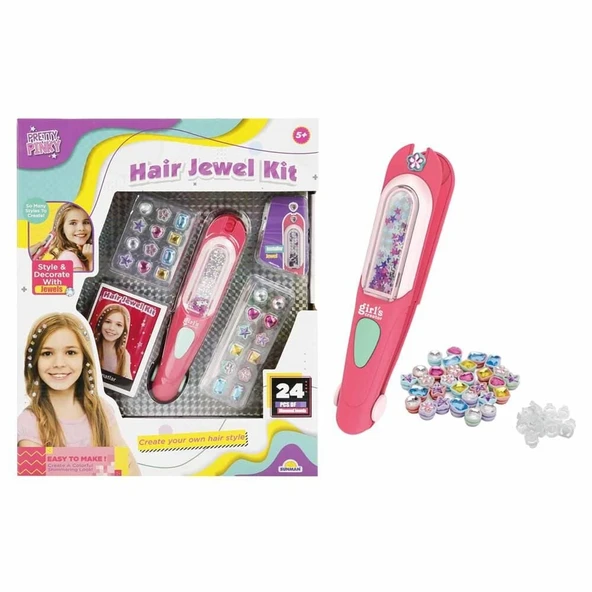 PARAPLY Pretty Pinky Saç Tasarım Seti Kız Erkek Çocuk Oyuncak Eğitici Oyuncaklar ürün görseli 1