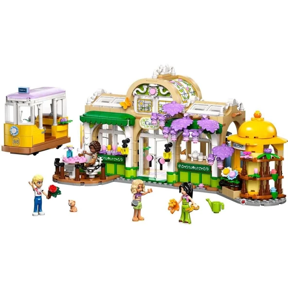 PARAPLY LEGO Friends Bitki Kafe ve Çiçekçi Dükkanı 42671 Kız Erkek Çocuk Oyuncak Eğitici Oyuncaklar ürün görseli 1