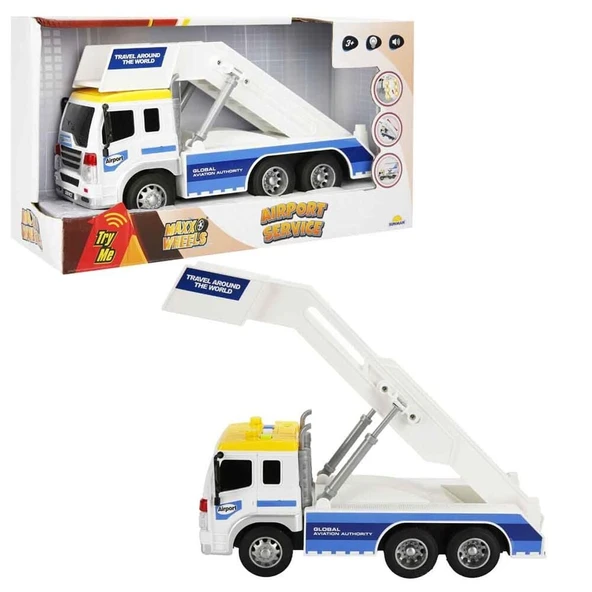 PARAPLY MXX 1/16 HAVAALANI ARACI SES/IŞIK -SUN Kız Erkek Çocuk Oyuncak Eğitici Oyuncaklar ürün görseli 1