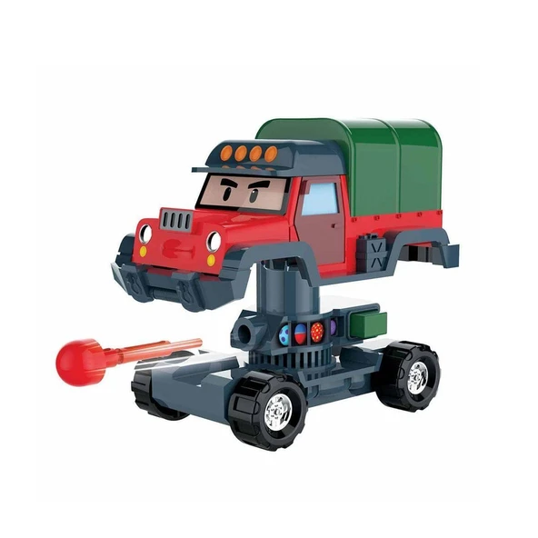PARAPLY POLI 83360 Robocar Poli Hareketli Figür Poacher Kız Erkek Çocuk Oyuncak Eğitici Oyuncaklar ürün görseli 1