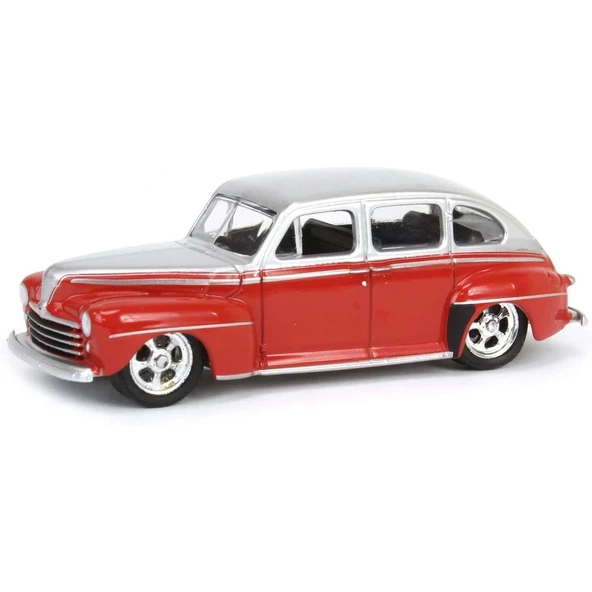 PARAPLY Greenlight 1/64 1947 Ford Fordor Super Deluxe Kız Erkek Çocuk Oyuncak Eğitici Oyuncaklar ürün görseli 1