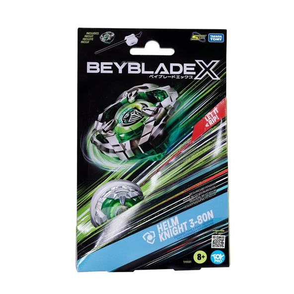 PARAPLY BEY09000 Beyblade 1li Set Helm Knight 3-80N Kız Erkek Çocuk Oyuncak Eğitici Oyuncaklar ürün görseli 1