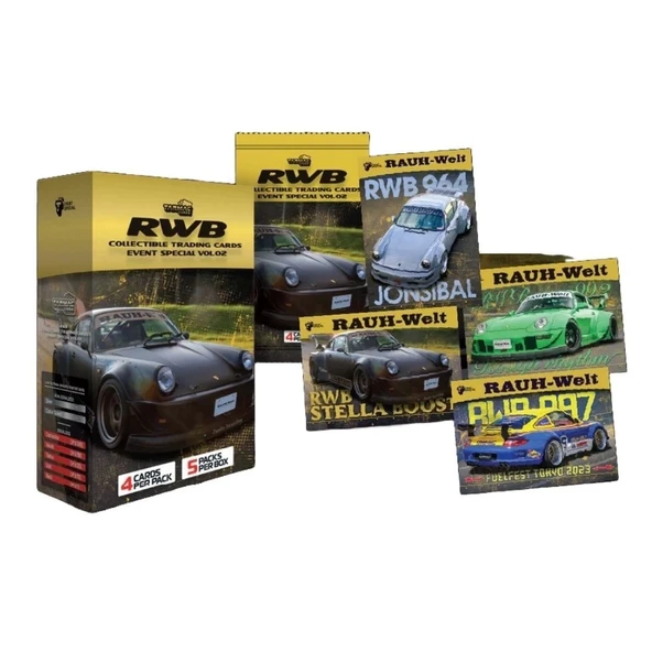 PARAPLY Tarmac Cards Event Special Pack - RWB Vol.02 Box Kız Erkek Çocuk Oyuncak Eğitici Oyuncaklar ürün görseli 1