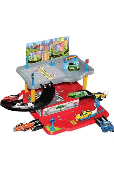 2 Katlı Otopark Garaj Seti 0679 - Resim 2