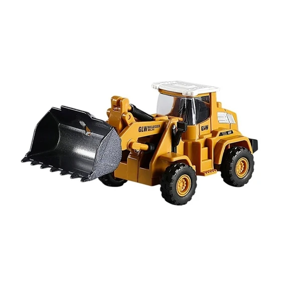 PARAPLY SZT-9964 Sürtmeli Metal İnşaat Aracı Kepçe Kız Erkek Çocuk Oyuncak Eğitici Oyuncaklar ürün görseli 1