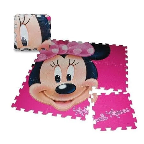 PARAPLY MİNNİE MOUSE YER MATI Kız Erkek Çocuk Oyuncak Eğitici Oyuncaklar ürün görseli 1