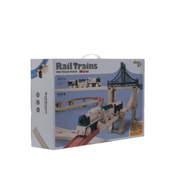 PARAPLY 5098 SUN-RST-TREN SET KLASİK 327 PRÇ B O Kız Erkek Çocuk Oyuncak Eğitici Oyuncaklar ürün görseli 1