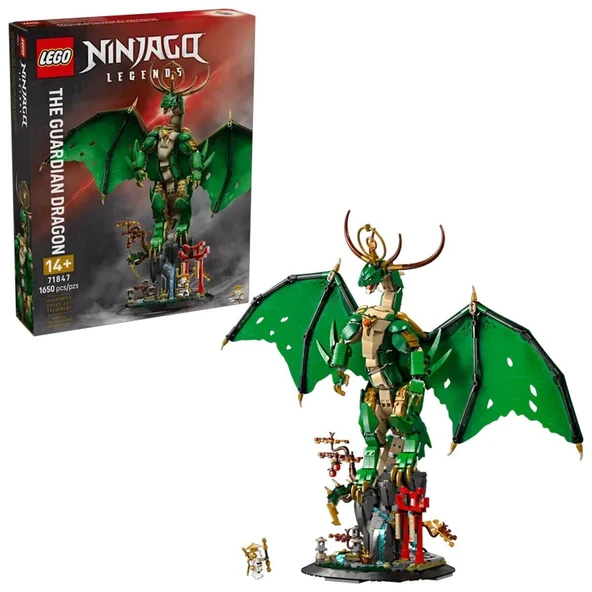 PARAPLY 71847 Lego Ninjago Muhafız Ejderha 1650 parça +14 yaş Kız Erkek Çocuk Oyuncak Eğitici Oyuncaklar ürün görseli 1