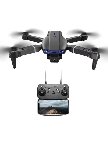 PARAPLY E99 ÇANTALI KAMERALI KATLANIR DRONE Kız Erkek Çocuk Oyuncak Eğitici Oyuncaklar ürün görseli 1