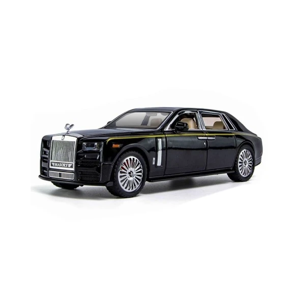 PARAPLY ZHD-B2407- Vardem Çek Bırak Işıklı ve Sesli Model RR Metal Araba 1:24 Kız Erkek Çocuk Oyuncak Eğitic ürün görseli 1