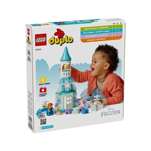 PARAPLY 10455 Lego Duplo Anna ve Elsa'nın Karlar Ülkesi Şato Partisi 54 parça +2 yaş Kız Erkek Çocuk Oyuncak ürün görseli 1