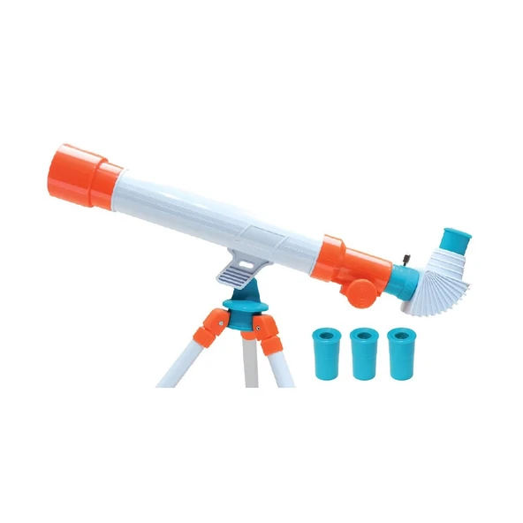 PARAPLY Üç Ayaklı Astronomik Teleskop 30 mm 20/30/40X Kız Erkek Çocuk Oyuncak Eğitici Oyuncaklar ürün görseli 1