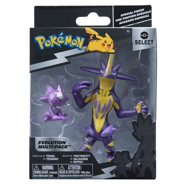 PARAPLY POK PKW3213 Pokémon Select Seri İkili Figür Seti Kız Erkek Çocuk Oyuncak Eğitici Oyuncaklar ürün görseli 1