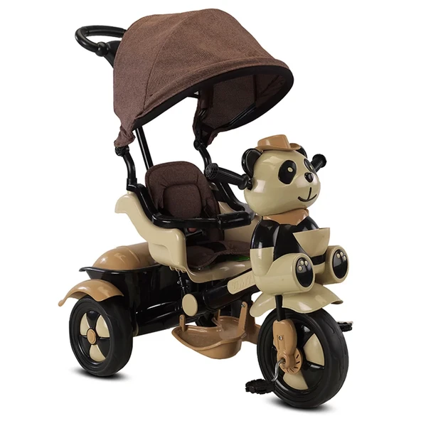 PARAPLY Baby Hope Little Panda Bebek Bisikleti Kahve Kız Erkek Çocuk Oyuncak Eğitici Oyuncaklar ürün görseli 1