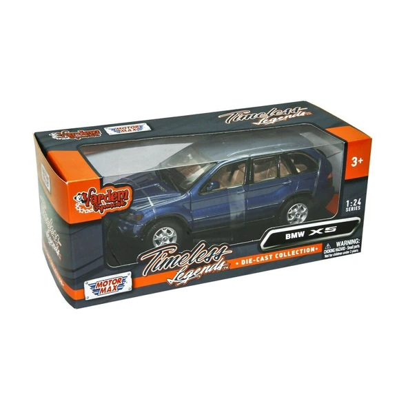 PARAPLY 73254 -Motormax 1:24 Bmw X5 1:24 Kız Erkek Çocuk Oyuncak Eğitici Oyuncaklar ürün görseli 1