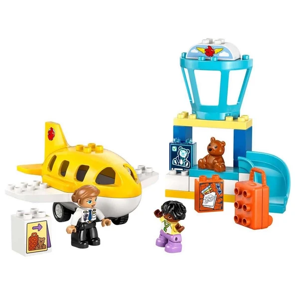 PARAPLY LEGO DUPLO Kasabası İlk Havaalanı Deneyimi Kız Erkek Çocuk Oyuncak Eğitici Oyuncaklar ürün görseli 1