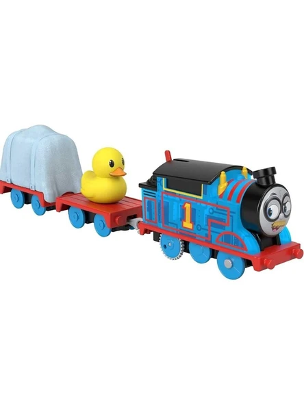 PARAPLY THOMAS VE ARKADAŞLARI BÜYÜK TEKLİ TREN Kız Erkek Çocuk Oyuncak Eğitici Oyuncaklar ürün görseli 1