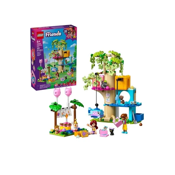 PARAPLY 42666 Lego Friends Kedi Doğum Günü Partisi 321 parça +6 yaş Kız Erkek Çocuk Oyuncak Eğitici Oyuncakl ürün görseli 1