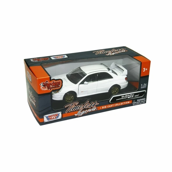 PARAPLY MM-73330 Motormax 1:24 Subaru Impreza WRX STI Kız Erkek Çocuk Oyuncak Eğitici Oyuncaklar ürün görseli 1