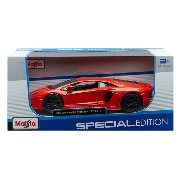 PARAPLY MAY 31210 Maisto Lamborghini Aventador LP 700- 4 1:24 Special Edition Kız Erkek Çocuk Oyuncak Eğitic ürün görseli 1