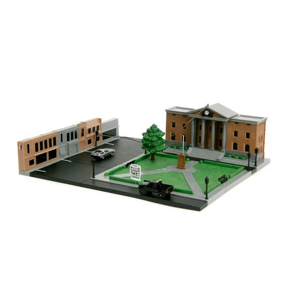 PARAPLY Geleceğe Dönüş Saat Kulesi Nano Sahnesi Diorama Modellemesi Kız Erkek Çocuk Oyuncak Eğitici Oyuncakl ürün görseli 1