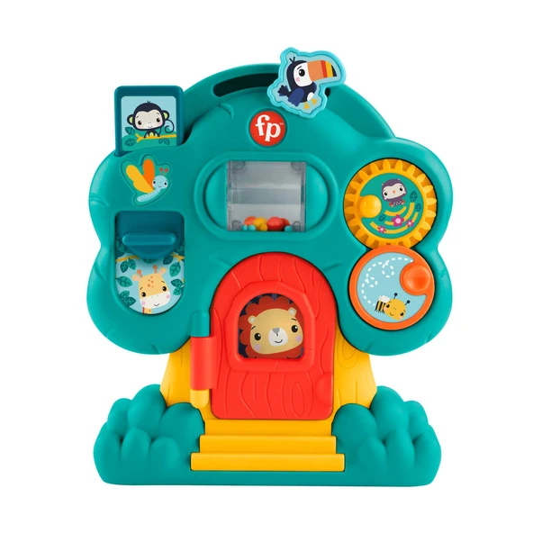 PARAPLY HXK32 Fisher-Price Hayvan Dostlar Keşif Serisi Kız Erkek Çocuk Oyuncak Eğitici Oyuncaklar ürün görseli 1