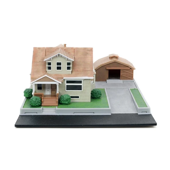 PARAPLY Hızlı & Öfkeli Nano Dom'un Evi Diorama Modellemesi Kız Erkek Çocuk Oyuncak Eğitici Oyuncaklar ürün görseli 1