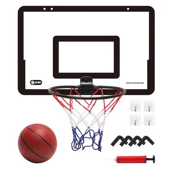 PARAPLY Basket Potası ve Top Seti 22cm Kız Erkek Çocuk Oyuncak Eğitici Oyuncaklar ürün görseli 1