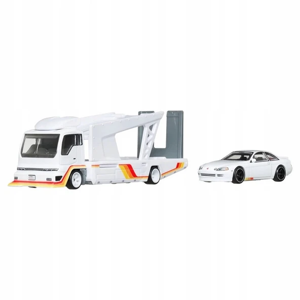 PARAPLY Hot Wheels Premium Car Culture Team Transport Toyota Soarer Kousuka Hauler Kız Erkek Çocuk Oyuncak E ürün görseli 1