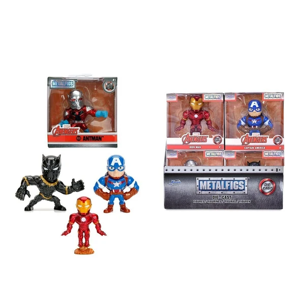 PARAPLY 9384456300W01 Avengers Single Pack Figures 2 5 4-sort Kız Erkek Çocuk Oyuncak Eğitici Oyuncaklar ürün görseli 1