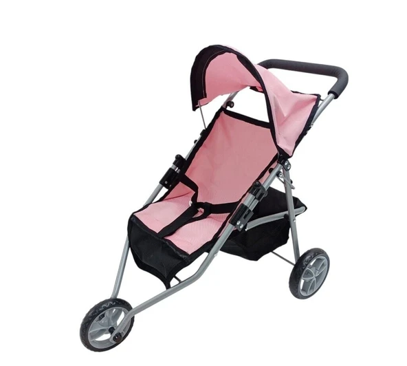 PARAPLY FL9122 KATLANABILIR 3 TEKER SPOR OYUNCAK BEBEK ARABASI Kız Erkek Çocuk Oyuncak Eğitici Oyuncaklar ürün görseli 1