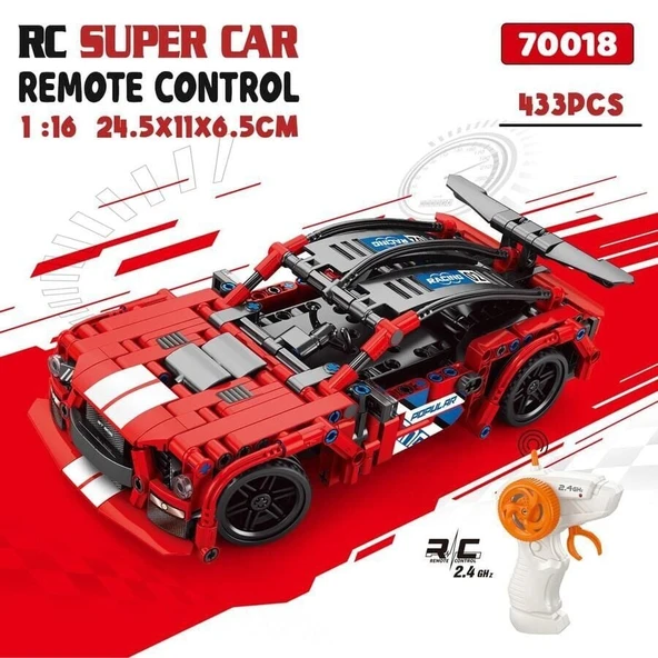 PARAPLY 70018 433 PCS YAPI SETİ UK MUSTANG Kız Erkek Çocuk Oyuncak Eğitici Oyuncaklar ürün görseli 1