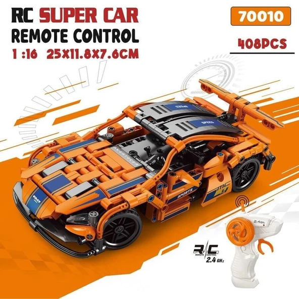 PARAPLY 70010A 408 PCS YAPI SETİ UK MCLARE Kız Erkek Çocuk Oyuncak Eğitici Oyuncaklar ürün görseli 1