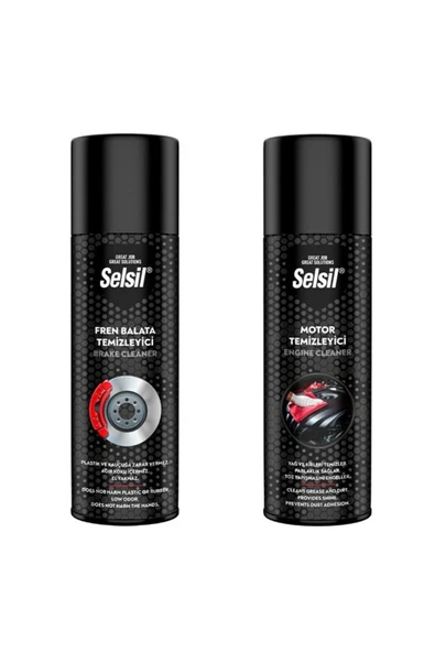 Selsil Motor Temizleme Spreyi 500ml, Fren Balata Temizleyici 500ml ürün görseli 1