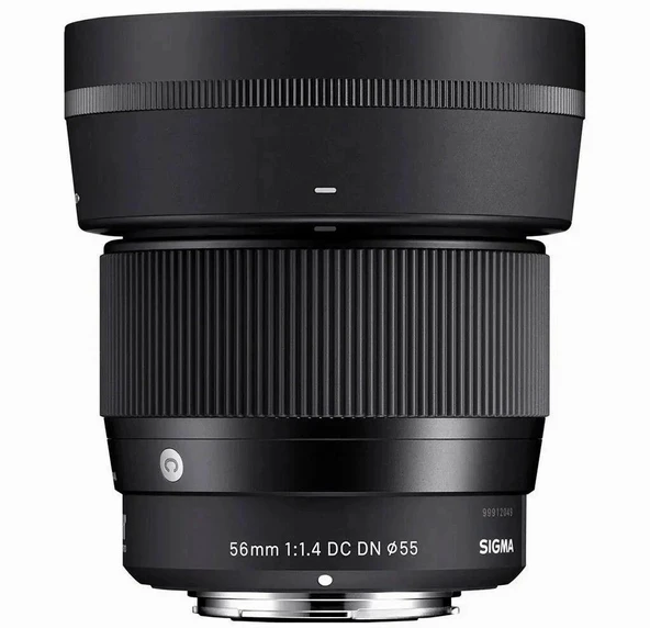 Sigma 56mm F/1.4 DC DN Contemporary Lens (Canon RF) "Resmi Distribütör Garantili" ürün görseli 1