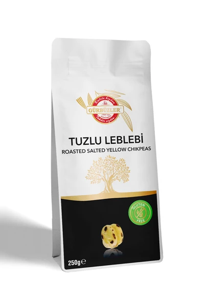 Gürbüzler Glutensiz Leblebi Tuzlu 250 Gram ürün görseli 1