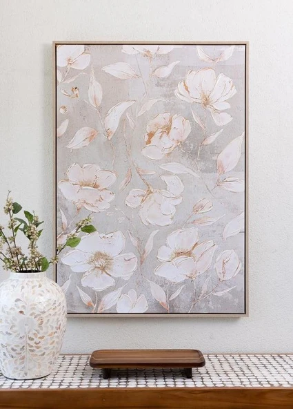 The Mia Floral Kanvas Tablo 70x100 cm TBL0073 ürün görseli 1