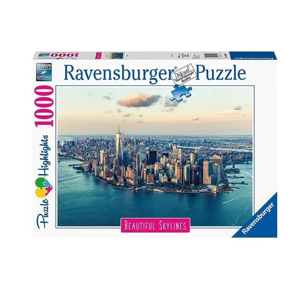 ZeycanHome 140862 Ravensburger, New York, 1000 Parça Puzzle Kız Erkek Çocuk Oyuncak Eğitici Oyuncaklar ürün görseli 1