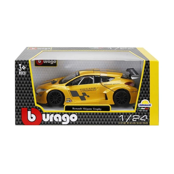 ZeycanHome 22115 Burago 1:24 Renault Megane Trophy Model Araba Kız Erkek Çocuk Oyuncak Eğitici Oyuncaklar ürün görseli 1
