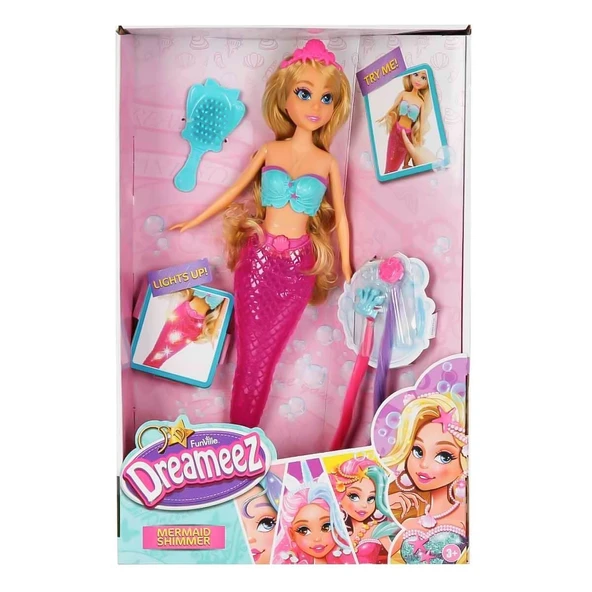 ZeycanHome 1081004 Işıklı Dreameez Denizkızı -Sunman Kız Erkek Çocuk Oyuncak Eğitici Oyuncaklar ürün görseli 1