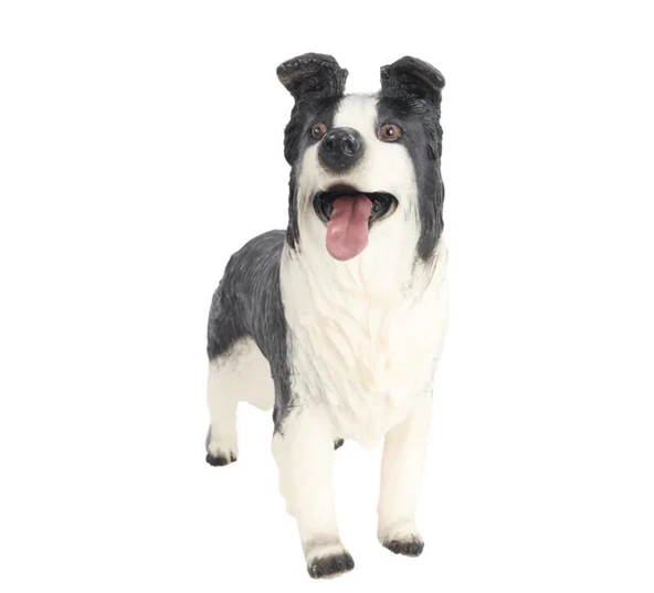 ZeycanHome Model Köpek Siyah Beyaz Lessie Kız Erkek Çocuk Oyuncak Eğitici Oyuncaklar ürün görseli 1